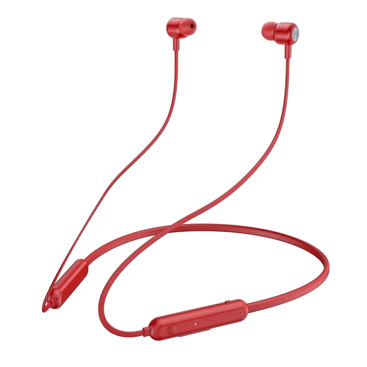 Bluetooth Earbuds Wireless Headphones Bluetooth 5.3 Running Headphones IPX7 Waterproof Earphones with 12 Hrs Playtime Stereo Sound Isolation Headsets for Workout Gym,Red